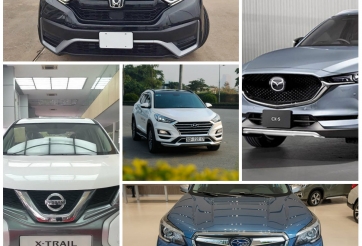 5 mẫu SUV/Crossover 5 chỗ đáng mua nhất Việt Nam 2020